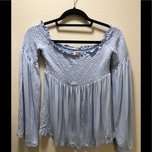 MOSSIMO Off-the-Shoulder Flowy Top